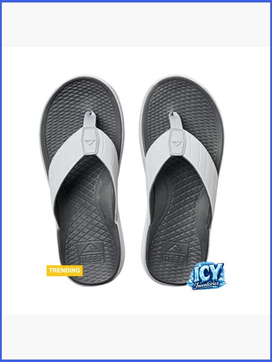 Men\'s Water Friendly Flip Flops with Arch Support & Non-Slip Traction main image 5